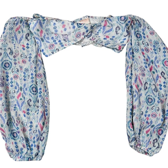 Rococo Sand 2-piece bandeau top with maxi tiered skirt, fits Small, Boho Hippie - Picture 7 of 15